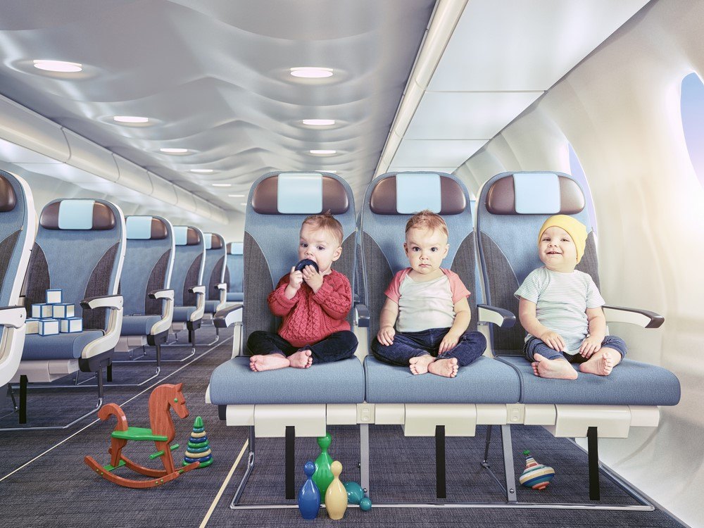 תינוקות בטיסה
