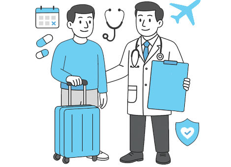 ביטוח נסיעות לחולים כרוניים וחולים קשים - מידע והזמנה ביטוח נסיעות לחולים כרוניים וחולים קשים - מידע והזמנה